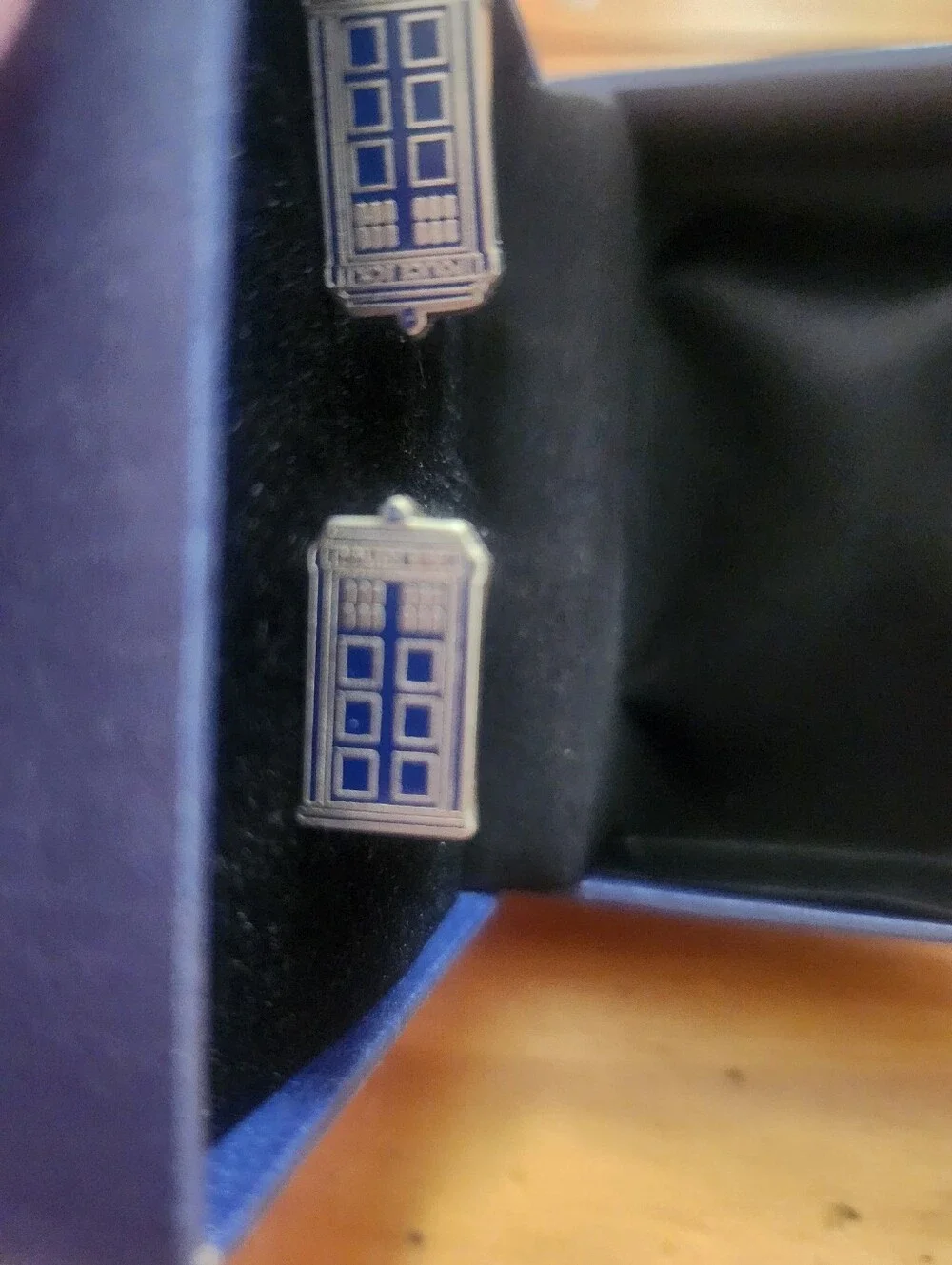 Doctor Who Tardis Cuff Links
